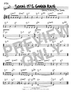 Soon It's Gonna Rain von Harvey Schmidt (Download) 