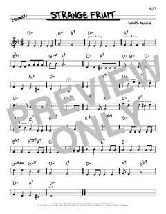 Strange Fruit von Billie Holiday (Download) 