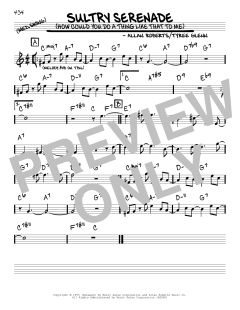 Sultry Serenade von Allan Roberts (Download) 