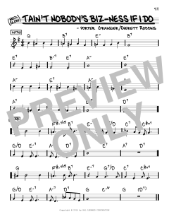 Tain't Nobody's Biz-ness If I Do von Bessie Smith (Download) 
