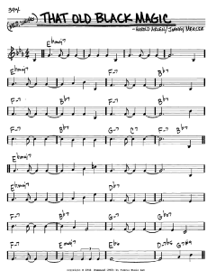 That Old Black Magic von Harold Arlen (Download) 