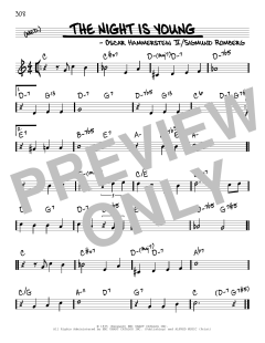 The Night Is Young von Sigmund Romberg (Download) 