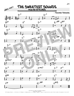 The Sweetest Sounds von Richard Rodgers (Download) 