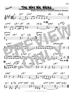The Way We Were von Barbra Streisand (Download) 