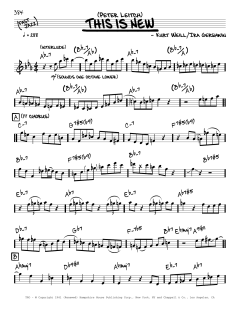 This Is New von Kurt Weill (Download) 