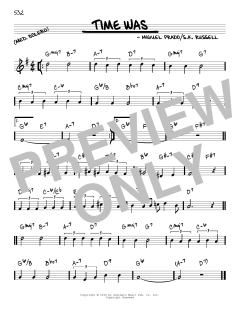 Time Was von Miguel Prado (Download) 