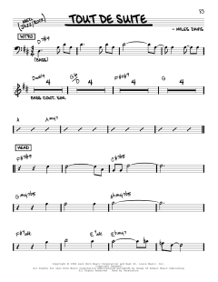 Tout De Suite von Miles Davis (Download) 