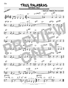Tres Palabras von Ray Gilbert (Download) 