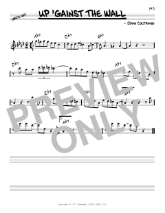Up 'Gainst The Wall von John Coltrane (Download) 