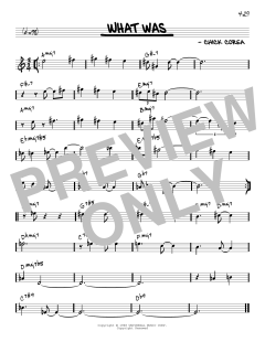What Was [Reharmonized version] von Chick Corea (Download) 
