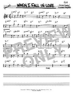 When I Fall In Love von Victor Young (Download) 