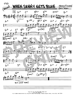 When Sunny Gets Blue von Jack Segal (Download) 