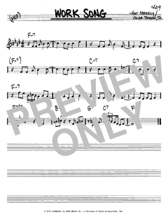Work Song von Cannonball Adderley (Download) 
