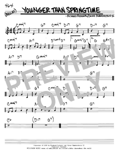 Younger Than Springtime von Richard Rodgers (Download) 