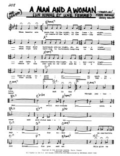 A Man And A Woman von Francis Lai (Download) 