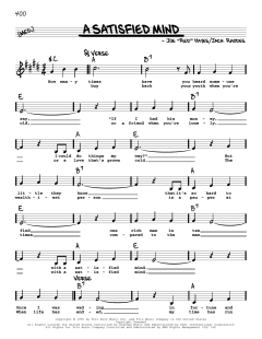A Satisfied Mind von Porter Wagoner (Download) 