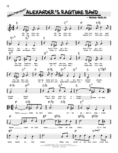 Alexander's Ragtime Band (Download) 