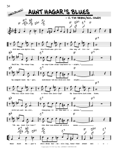 Aunt Hagar's Blues von Art Tatum (Download) 