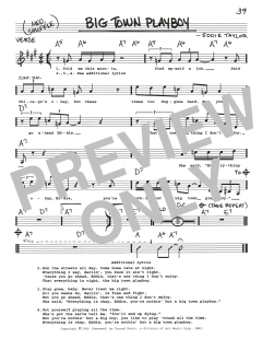 Big Town Playboy von Little Johnny Jones (Download) 