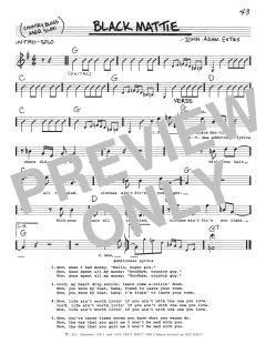 Black Mattie von John Adam Estes (Download) 