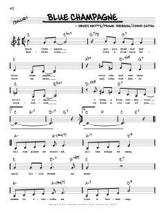 Blue Champagne von Jimmy Dorsey (Download) 