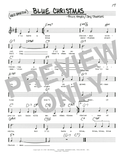 Blue Christmas von Elvis Presley (Download) 