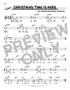 Christmas Time Is Here von Lee Mendelson (Download) 
