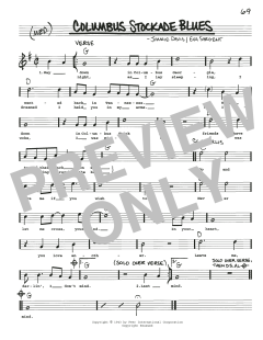 Columbus Stockade Blues von Jimmy Davis (Download) 