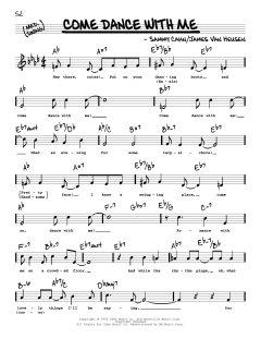 Come Dance With Me von Sammy Cahn (Download) 