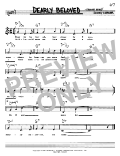 Dearly Beloved von Jerome Kern (Download) 