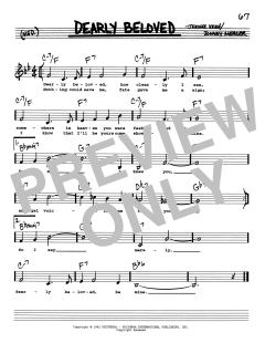 Dearly Beloved von Jerome Kern (Download) 