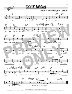 Do It Again von Buddy Gard DeSylva (Download) 