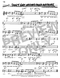 Don't Get Around Much Anymore von Duke Ellington (Download) 