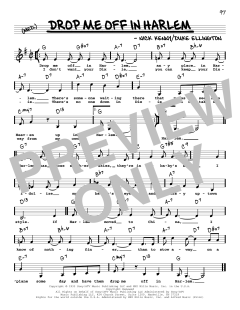 Drop Me Off In Harlem von Duke Ellington (Download) 