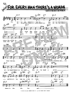 For Every Man There's A Woman von Harold Arlen (Download) 