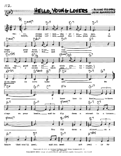 Hello, Young Lovers von Richard Rodgers (Download) 