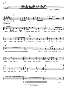 Hold Whatcha Got (Download) 