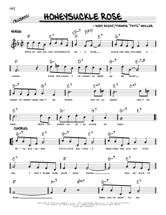 Honeysuckle Rose von Django Reinhardt (Download) 