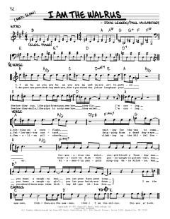 I Am The Walrus [Jazz version] von The Beatles (Download) 