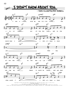 I Didn't Know About You von Duke Ellington (Download) 