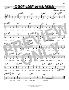 I Got Lost In His Arms von Irving Berlin (Download) 
