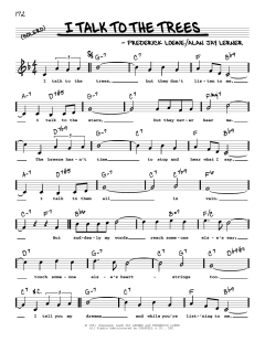 I Talk To The Trees von Alan Jay Lerner (Download) 