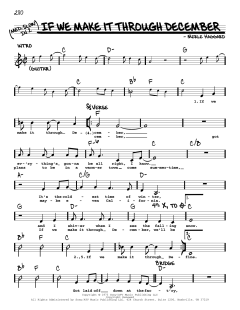 If We Make It Through December von Merle Haggard (Download) 