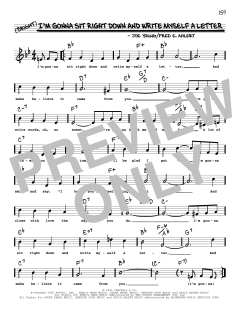 I'm Gonna Sit Right Down And Write Myself A Letter von Joe Young (Download) 