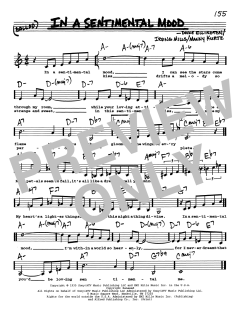 In A Sentimental Mood von Duke Ellington (Download) 