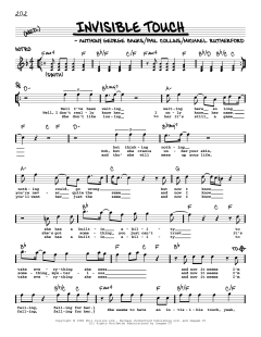 Invisible Touch von Genesis (Download) 