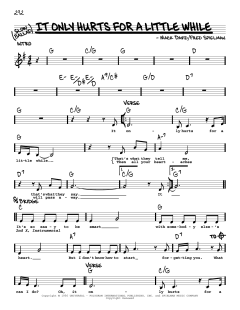 It Only Hurts For A Little While von Mack David (Download) 