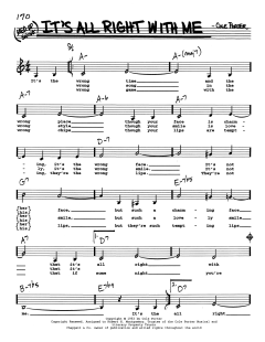 It's All Right With Me (Download) 
