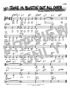 June Is Bustin' Out All Over von Richard Rodgers (Download) 