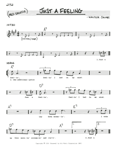 Just A Feeling von Walter Jacobs (Download) 
